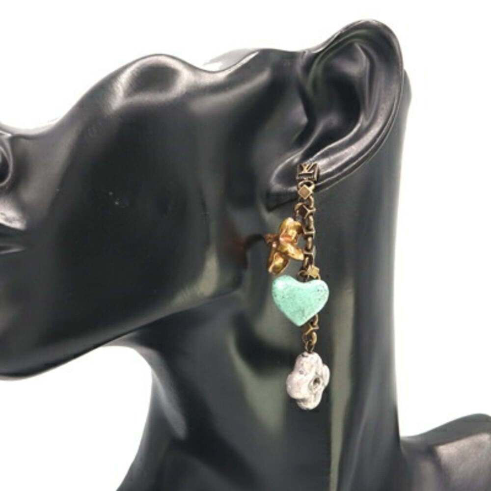 LOUIS VUITTON Heart Earrings - Picture 5 of 6